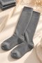 287 Women's Premium Lycra Sole Towel Knee Socks 1 Piece - 3
