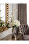 Cream Calla Lily And Hydrangea Arrangement In Vase