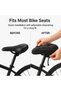 Bike Seat Cushion Cover 27×19×3.5 cm – Ergonomic Gel & Memory Foam Padded Bicycle Saddle Cover with Breathable Mesh, Non-Slip Base & Adjustable Fit – For Road, MTB, Spin & Exercise Bikes - 6