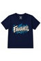 Fahaheel Kuwait Blue Urban Graffiti Graphic Kids T-Shirt