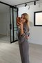 Bomber Jacket / Pants Smoke Gray Tensel Set - 3