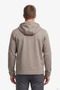 Men's Regular Fit Brown Hooded Sweatshirt - 2