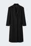 Black Estelle Maxi Cashmere Coat - 4