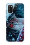 Samsung Galaxy A02S Compatible Anime Red Eye Printed Transparent Phone Case