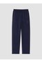 Özmarka New Season Navy Blue Printed Men's Sweatpants - 6