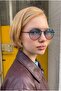 Suveybe Unisex Damla Ultra Light Gradient Blue Sunglasses with Uv400 Filter
