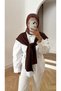 Women's Square Piece Scarf - 6