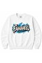 Fahaheel Kuwait Blue Urban Graffiti Graphic Sweatshirt