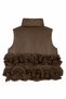 Girl's Wavy Vest 4-8 Years Old Brown - 3