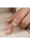 Drop Stone Dangle Ring |   Open Form