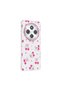 Xiaomi Redmi 14C 4g Case with Floral and Bow Pattern, Camera Raised, Premium - 7