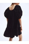 Rochie scurta, negru - 2