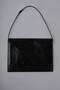Black Loe Croco Bag - 7