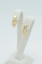 Style Pearl/Xuping Jewelry Labyrinth Pattern Earrings - 2