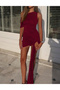 Rochie scurta, Visiniu
