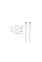YC109 Dual USB-C PD 45W Charger with USB-C Cable - White