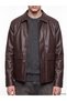 Esvab • Modern & Distinctive Standard Fit Men's Leather Look Jacket - 4