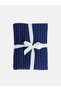Lcw Home Navy Blue Striped Patterned Double Cotton Duvet Cover Set - 4