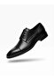 Harun Ozil 6666 Black Genuine Leather Seasonal Non-Slip Sole Casual Men's Classic Shoes - 2