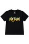 Najran Saudi Arabia Gold & Green Urban Graffiti Graphic Kids T-Shirt