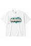 Mahboula Kuwait Turquoise Bubble Graffiti Graphic T-Shirt