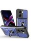 Xiaomi Poco X7 Pro Case Sliding Camera Protector Magnetic Stand Tank Protection