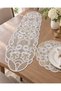 French Lace Runner 130X37 cm 6 Pieces Supla 38 cm