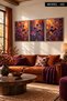 Adhesive Felt Painting - Poster Flower (Model-102)