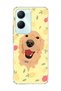 Vivo Y18 Compatible Yellow Dog Lemon Printed Transparent Phone Case