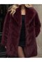 Coat, burgundy