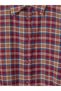 I Checked Embroidered Loose Fit Women's Lumberjack Shirt from Freezen Store - 8