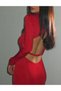 Rochie lunga, Rosu - 2