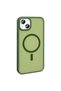 iPhone 14 Case Magsafe Supported Camera Raised Silicone Matte Anti-Fingerprint - 5