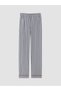 Esvab • Modern & Distinctive Striped Women's Pajama Bottoms with Waist Cord - 2