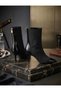 Lace-Trimmed Back-Fastening Boots with a Heel Height of 7 cm - 4