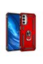 Galaxy M23 Case Camera Protector Magnetic Stand Tank Protection - 4
