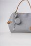 Women's Shoulder Bag with Mirror Charm Detail, Large Volume Daily Hand and Shoulder Bag, Blue 18348 - 4