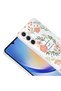 Galaxy S23 Fe Case Floral and Bow Pattern with Camera Raised Premium - 6