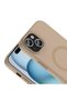 حافظة آيفون 15 من السيليكون الملون بألوان الباستيل مع حماية للكاميرا من نوع MagSafe - 2