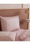 Gilberte Double 100% Cotton Ranforce Printed Bed Sheet and Duvet Cover Set - Powder - 5