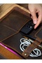 MacBook Organizer – Genuine Leather Multi-Compartment Briefcase - 4