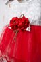 Baby Girl Floral Detailed Tulle Mevlüt Dress - with Shoes and Bandana Gift (Inner Bodysuit Included) - 8
