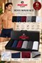 Men's 18-Piece Groom Dowry Set with Special Boxed Modal Undershirt T-Shirt Boxer - 5