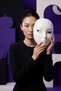 Special Design White Baroque Patterned Full Face Halloween (Halloween) Mask - 4