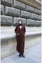 Striped Woven Knitwear Cardigan with Pockets