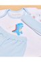 Baby Boys Blue And White 8 Piece Gift Set - 5