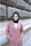 Striped Woven Knitwear Cardigan with Pockets - 4