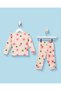 Infant Girls Ivory Floral Print Pyjama Set - 4