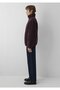 Jeans Stand-Up Collar Jacket Caramel - 5