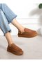 Perli̇ Women's Shoes with Sheepskin Inside and Buckle - 2